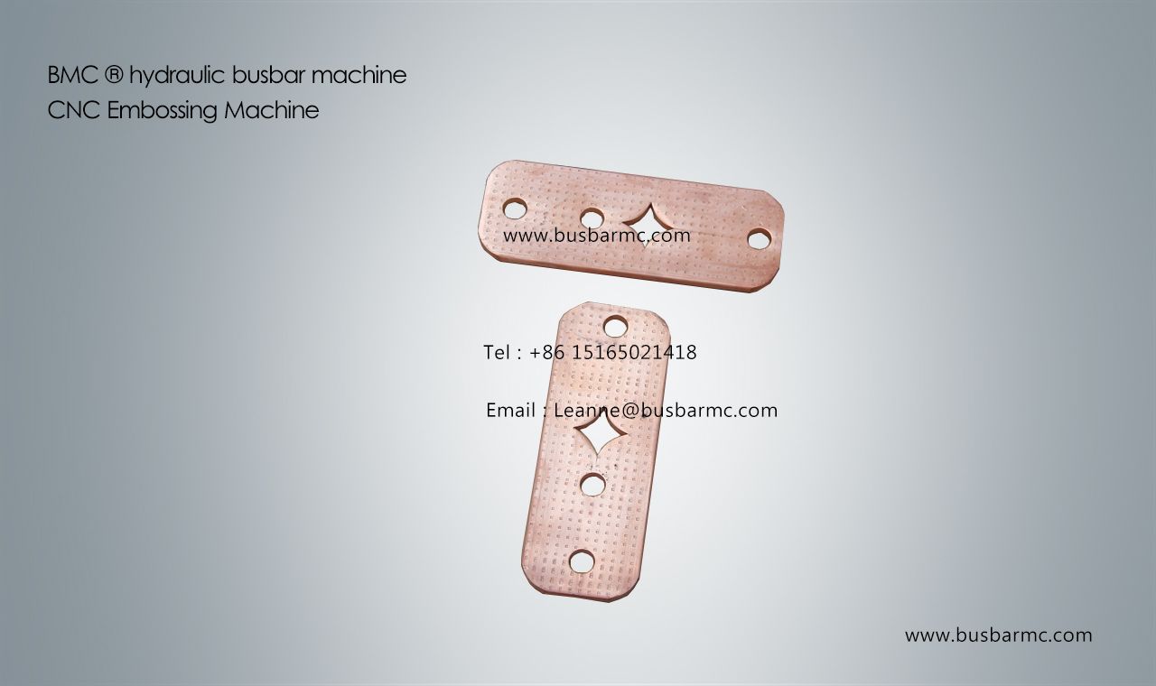 Copper busbar Pressure pattern pieces sa