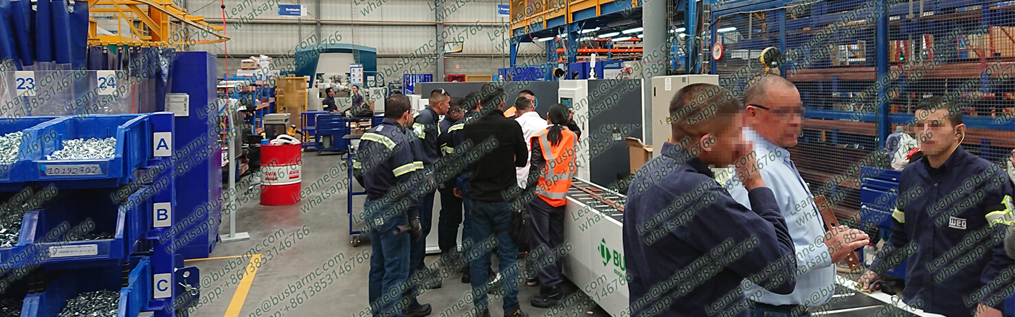 Punzonadora y cizalla de barras colectoras